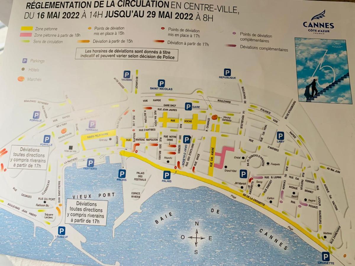 New Suite&SPA - Cannes Centre - Croisette Extérieur photo